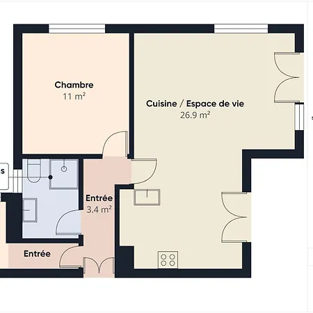 Maison Jardin Et Bbq -piscine Commune- 4 Adt 2 Enf